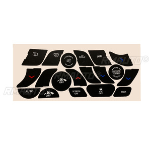 Autocollant de réparation de bouton de climatisation pour Chrysler 200 2014 2015 2016 2017, autocollant de réparation de bouton, décoration, nouveaux autocollants de voiture - Product Image 3