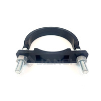 Collier de serrage pour tuyau de pompe à béton, raccord à coin, collier de serrage en acier au carbone, boulon en U DN100 DN180, pièces de rechange OEM