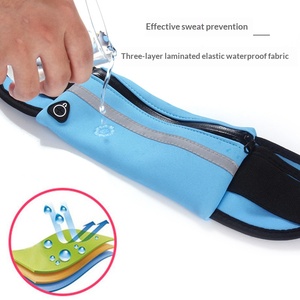Sac banane de sport d'extérieur grande capacité, sac banane portable pour la randonnée et la course à pied, sac banane anti-transpiration - Product Image 5