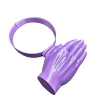 Casquette Pare-Soleil 3D Imprimée Personnalisée en Forme de Main, Chapeau Amusant en Forme de Palmier, Protection UV, en Plastique PLA, Cadeau Nouveauté pour Fête, Vente en Gros