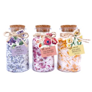 <span class=keywords><strong>Sal</strong></span> <span class=keywords><strong>de</strong></span> Baño Orgánica <span class=keywords><strong>de</strong></span> Lujo con Flores en Envases Personalizados con Etiqueta Privada y MOQ Bajo - Product Image 4