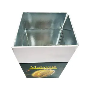 High Quality Aluminum Foil Cold Chain Insulation Storage Corrugated Milk Drink Seafood Frozen Food Packaging Delivery