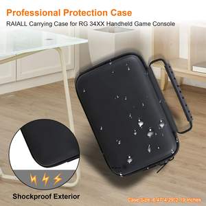 กระเป๋าใส่เครื่องเล่นเกมพกพา <span class=keywords><strong>RG</strong></span> 34XX แบบกันน้ำ กันกระแทก พร้อมซิป สำหรับใส่การ์ด SD และอุปกรณ์เสริมอื่นๆ สำหรับการเดินทาง - Product Image 6