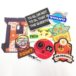 Biểu Tượng Tùy Chỉnh Tùy Chỉnh Dệt Thêu 3D Logo Đính Thêu Vá Sắt Trên May Trên Các Bản Vá Lỗi Cho Quần Áo - Product Image 5