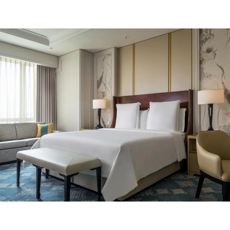 Mobiliario de hotel moderno de 5 estrellas muestra Hampton Inn mobiliario de hotel Sets