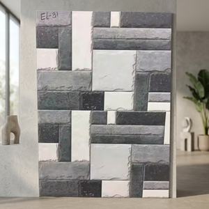 Ladrillos de Piedra Premium, Azulejo Digital Gris Marfil 30x60cm 12x24, Azulejo de Pared Cerámico Esmaltado 300x600mm, Azulejo Cerámico de Alta Calidad - Product Image 1