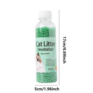 Pour chaton toilette artefact ingrédients naturels fournitures d'élimination des odeurs avec désodorisant <span class=keywords><strong>de</strong></span> litière pour <span class=keywords><strong>chat</strong></span> parfumé 250ml - Product Image 2
