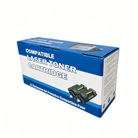 Nuevo Diseño, Logotipo Personalizado Impreso, Caja Larga de Cartón Corrugado de Doble Pared con Tapa Superior Plegable, Embalaje para Cartuchos de Tóner