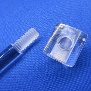 Tige en acrylique transparente avec trou fileté central, tige en PMMA de 20-35 mm de diamètre, longueur de 2000 mm, certifiée ROHS pour la décoration et l'éclairage - Product Image 6