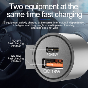 38W 48W 65W QC 3,0 PD tipo C USB <span class=keywords><strong>de</strong></span> doble puerto teléfono móvil adaptador <span class=keywords><strong>de</strong></span> cargador <span class=keywords><strong>de</strong></span> coche <span class=keywords><strong>de</strong></span> Metal rápido con <span class=keywords><strong>cortador</strong></span> <span class=keywords><strong>de</strong></span> cinturón <span class=keywords><strong>de</strong></span> seguridad - Product Image 5