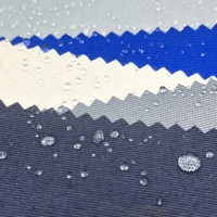 Tissu Oxford 100% polyester résistant à l'eau, 800 heures de résistance à la décoloration des couleurs, couleurs personnalisées, résistant à l'abrasion, poids moyen