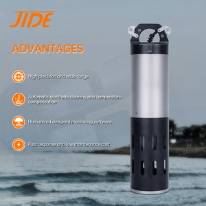 เครื่องวัดคุณภาพน้ำแบบดิจิตอล JIDE พร้อมเซ็นเซอร์ RS485 วัดค่า <span class=keywords><strong>pH</strong></span>, EC, DO, ORP, Turb, COD สามารถเลือกใช้ได้สำหรับน้ำเสีย - Product Image 4