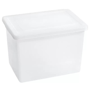 Frosted Modern Eco-friendly Plastic Storage Container Lid Transparent <strong>Display</strong> <strong>Box</strong> Sturdy <strong>Clear</strong> Storage <strong>Box</strong> for Organization N57 - Product Image 2