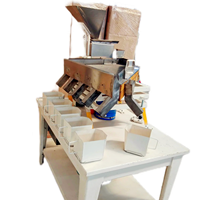 Separator Gravitasi untuk Penggunaan Laboratorium untuk Biji Gandum dan Biji Kopi