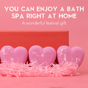 Bombe da Bagno Rosa Fatte a Mano per San Valentino - Ingredienti 100% Naturali, Profumo Floreale, Fragranza Personalizzata, Cura del Corpo SPA OEM - Product Image 4