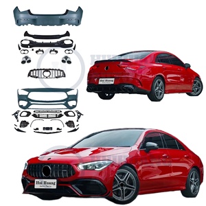 Kit de carrosserie de diffuseur arrière de pare-chocs avant arrière de haute qualité pour Mercedes Benz <span class=keywords><strong>CLA</strong></span> W118 2020 2021 2022 <span class=keywords><strong>2023</strong></span> 2024 mise à niveau CLA45 Bodykit - Product Image 1