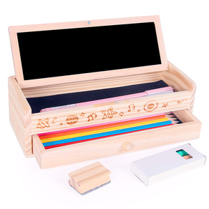 2020 nuevo estilo multifuncional de la escuela caja de lápiz personalizado pluma de alta calidad caso con pizarra de enseñanza S - Product Image 3
