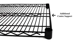 Wire Shelving Rack With Wheel High Quality Movable 5 Tiers Black Garage Wire Shelf Metal Shelving Unit Heavy Duty Rack With Wheels