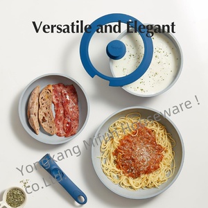 New Design <strong>Cookware</strong> Sets Non Stick Multiple Colors <strong>Multi</strong> <strong>Function</strong> Pan Pot Kitchen <strong>Cookwares</strong> Sets - Product Image 6