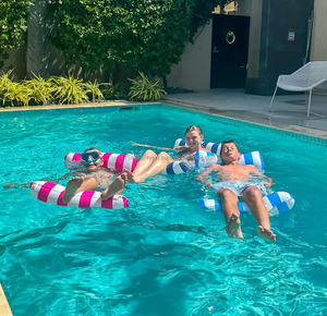 XL <b>Inflatable</b> Pool <b>Floats</b> 4 in 1 Multi Purpose Swimming Pool Floating Bed Water Hammock Floating Pool Lounge Chair for Adults - Product Image 5