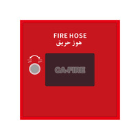 Armoire murale industrielle en métal pour tuyau d'incendie en acier rouge, pression 1,6 MPa, pour boîte d'hydrant d'urgence de lutte contre l'incendie