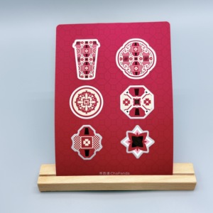 Autocollants découpés en papier personnalisables, imperméables, motifs de mariage, d'anniversaire, de baptême, artisanat personnalisé pour la décoration de sacs cadeaux de pâtisserie - Product Image 2