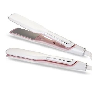 Máy Ép Tóc Tấm Phủ Gốm, Máy Duỗi Tóc Tấm To Chuyên Nghiệp Bằng Điện Hồng Ngoại/Planchas De Cabello