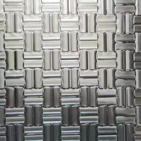 Bloc de verre cristal de brique de verre clair thermofusible pour la décoration de salle de bain murale
