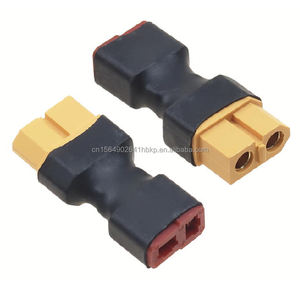 Xt60 זכר/נקבה ל t תקע מחבר מתאם עם pa66 & פליז עבור רחפנים rc - Product Image 5