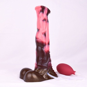 NNSX Nouveauté en promotion : Godemiché anal en forme de cheval éjaculant, jouet sexuel pour stimulation orgasmique et éjaculation pour femme - Product Image 2