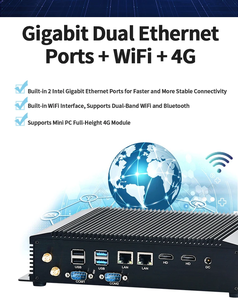 PC industrial Windows Intel <span class=keywords><strong>Core</strong></span> 1,0 GHz 3,6 GHz Memoria de video DDR4 sin ventilador Quad-<span class=keywords><strong>Core</strong></span> para sistemas digitales de rayos X US CN - Product Image 5