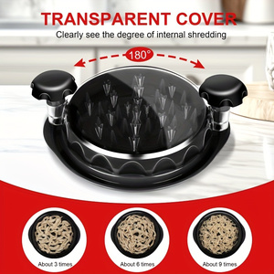 Đa chức năng BBQ Thịt Shredder tốt hơn gấu vuốt kéo thịt lợn gà MASHER đồ dùng cho kéo thịt lợn gà băm nhỏ - Product Image 6