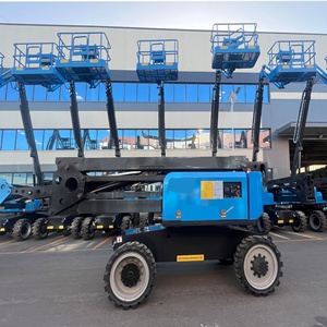 Plateforme de travail en hauteur télescopique articulée diesel autopropulsée de 16 m - Product Image 4