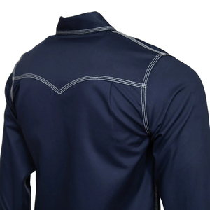 Camicia da Lavoro da Uomo a Maniche Lunghe Ignifuga NFPA 2112, Camicia FRC con Triple Cuciture per Saldatura - Product Image 2