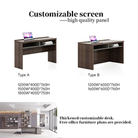 Bureau de formation moderne, mobile et réglable en hauteur, table pliable pour personnel avec design breveté