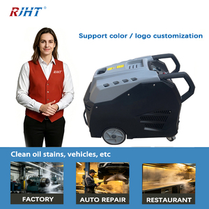RJHT-2015HS Machine de nettoyage haute pression à eau chaude 200 bars pour la stérilisation agricole, élimine efficacement la pollution par les huiles lourdes - Product Image 3