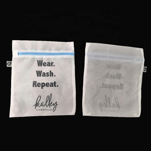 Lưới vải đồ lót giặt Túi Rửa và gấp túi giặt tùy chỉnh giặt <span class=keywords><strong>Polyester</strong></span> lưới giặt Túi - Product Image 2