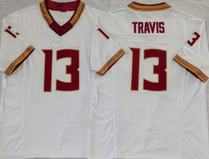 Groothandel Amerikaanse college voetbaltenues 13 # Travis Cook Topkwaliteit Gestikte Limited Edition Voetbalshirt - Product Image 2