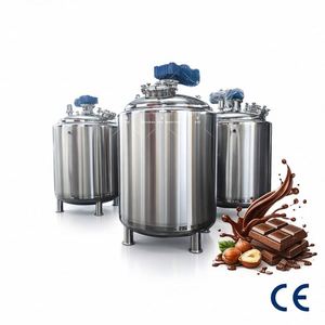 Steel <b>Jacketed</b> <b>Electric</b>/Steam/Gas Chocolate/Butter Melting Jam Boiler Stainless Steel Holding Tank With or No Agitator - Product Image 2