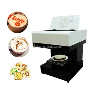 Yüksek güvenlik yenilebilir gıda/kek/kahve yazıcı 3D kahve BASKI MAKİNESİ fabrika fiyat ile