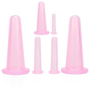 Ensembles de thérapie par ventouses en silicone Anti-Cellulite ventouse de massage sous vide pour le traitement de la Cellulite ventouses faciales - Product Image 4