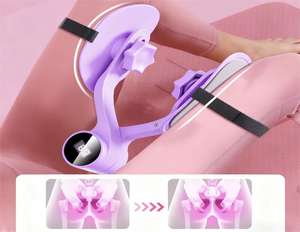 Banda de compresión para entrenamiento de músculos del suelo pélvico con clip para cadera, para uso doméstico, para <span class=keywords><strong>muslo</strong></span> interno y recuperación posparto - Product Image 4