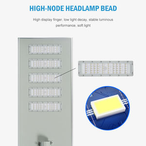 Directo de fábrica a prueba de agua Ip65 Aluminio 50W 60W 80W 90W 100W 120W 150W 180W Integrado Todo en uno Led Solar Street Light - Product Image 5