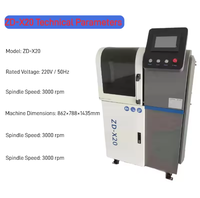 Machine de meulage CNC automatique de qualité industrielle ZD-X20 avec moteur de 1,5 kW, puissance 380 V/220 V, universelle pour divers outils