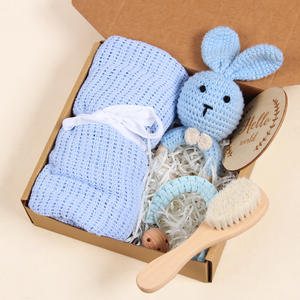 Cadeau de grossesse cadeaux maman première fois pour les femmes Parents à mâcher Animal hochet jouet ensemble Op maman papa cadeau ensemble idée pour bébé douche - Product Image 2