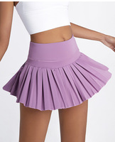 Jupes de tennis et vêtements de golf pour femmes avec logo personnalisé gratuit - Vente chaude de jupes plissées mini esthétiques, vêtements de sport tendance et actifs