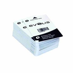 Cartes de nettoyage adhésives ACL003 compatibles pour imprimante de cartes <span class=keywords><strong>Evolis</strong></span> <span class=keywords><strong>Zenius</strong></span> et Primacy - Product Image 3