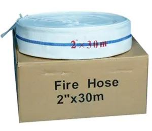 High Quality Polyester Lined Single Jacket Pvc Fire Hose