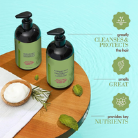 Shampooing et après-shampoing anti-chute à la rosemaine et à la biotine 334 ml pour plus de volume, de force et un aspect plus épais