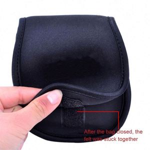 BSCI Factory Fishing Reel <b>Bag</b> High Elastic Neoprene <b>Bag</b> for Baitcasting Reel Sac De Peche Spinning <b>Wheel</b> Pouch Fish Tackle - Product Image 6